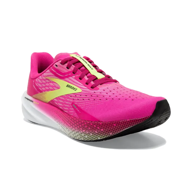 Brooks Hyperion Max Pink Glow Green Women's-2