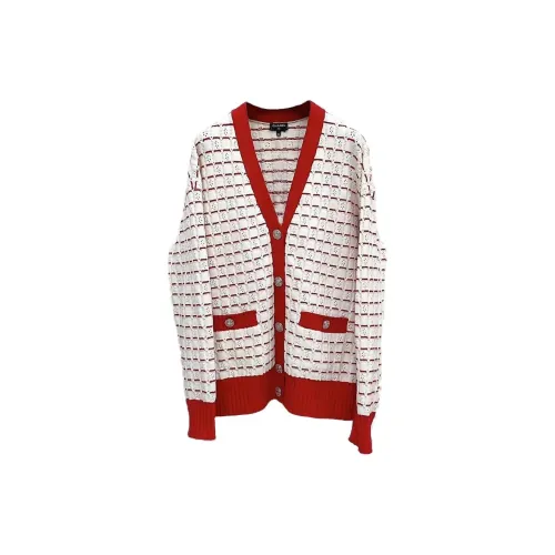 CHANEL Knitwear Women's Red/White