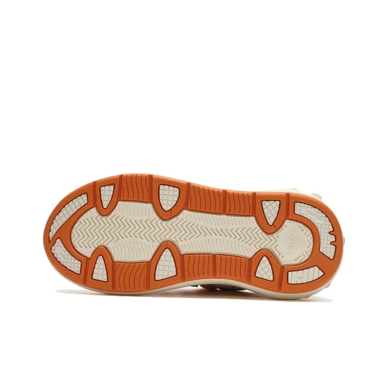 FILA CARROT 1 Carrot Shoes Low Top Skateboard Shoes Women's Orange White-5