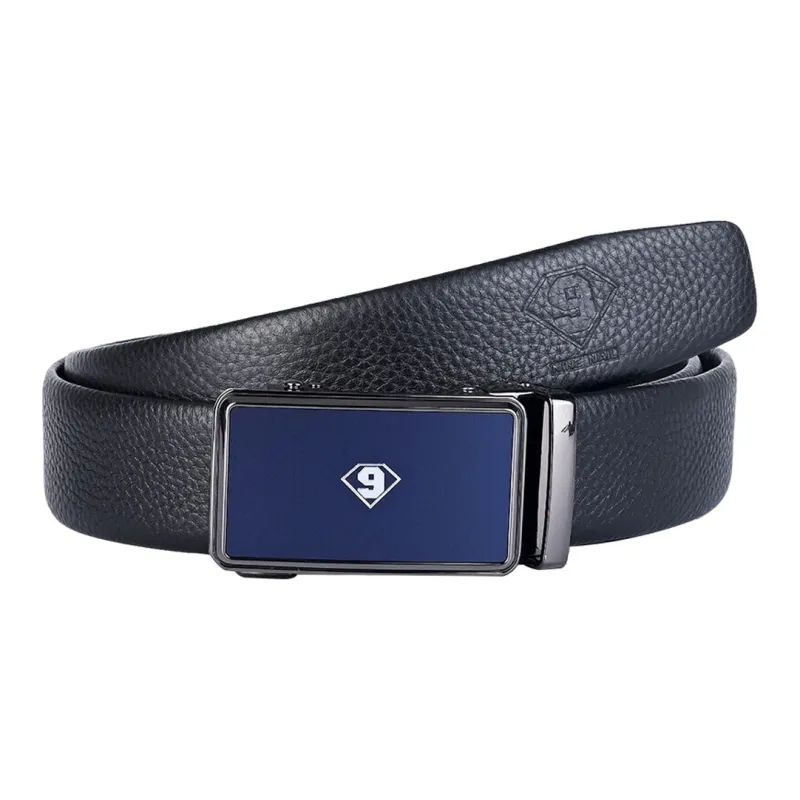 NINE NAIL Leather Belts Men-4