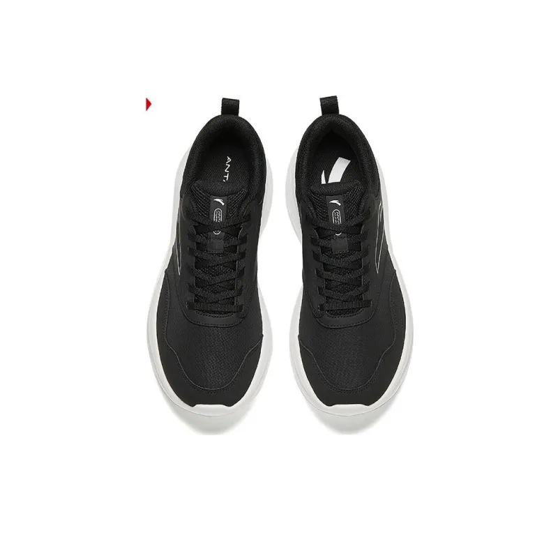 Anta Low Top Running Shoes Men's Black White-1
