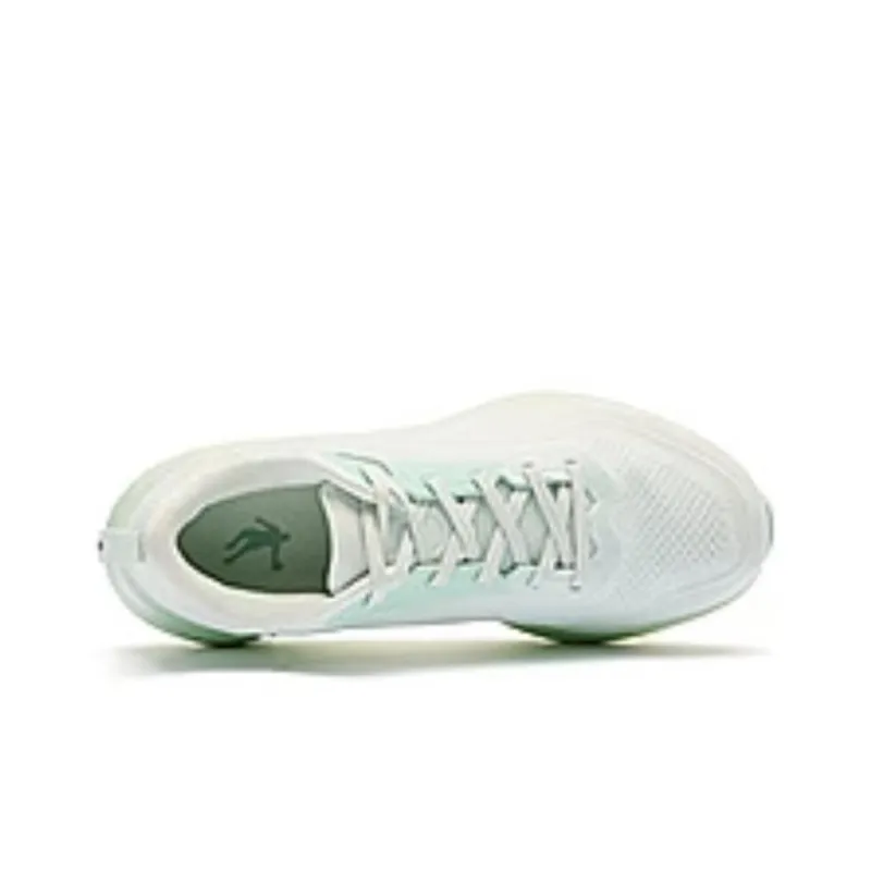 QIAODAN BOOM PRO Cushioning, Wear Resistant Low Top Running Shoes Women's Green-3
