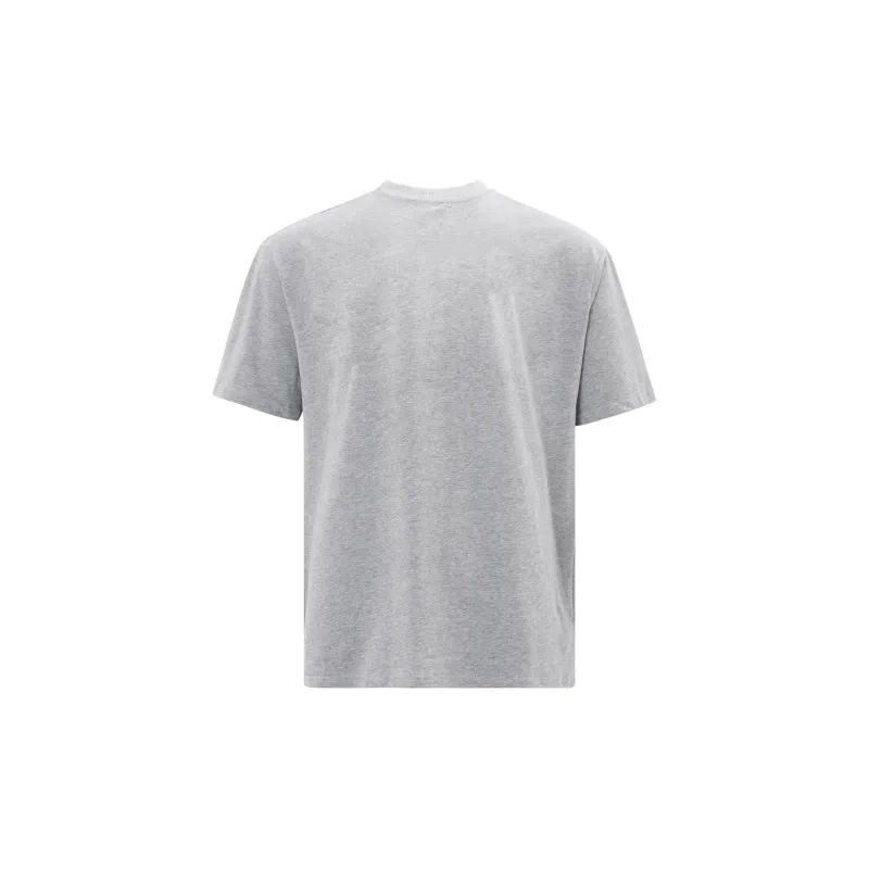 MT99 Short Sleeved T Shirts Casual Loose Fit Minimalist Style Men's Premium Solid Color-2
