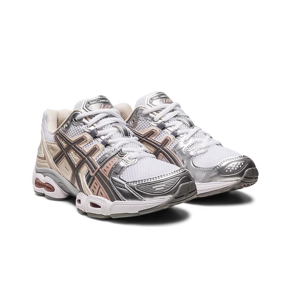 人気☆ASICS☆ GEL-NIMBUS 9 WHITE OATMEAL ASICS GEL-Nimbus 9 White/Oatmeal | Sneaker District COM
