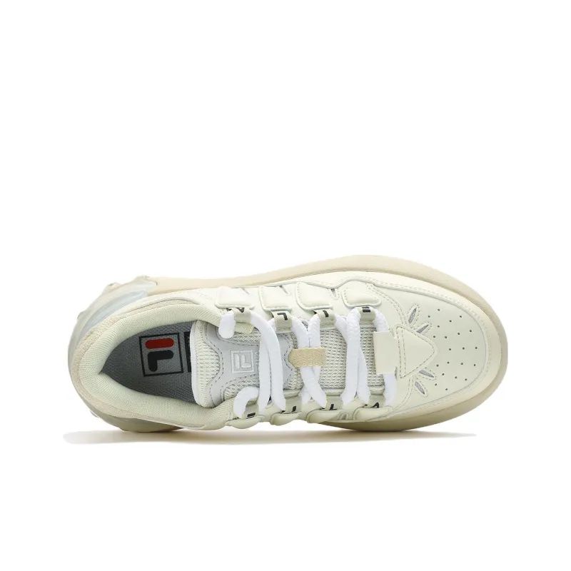 FILA CARROT 1 Low Top Skateboard Shoes Women's White-2