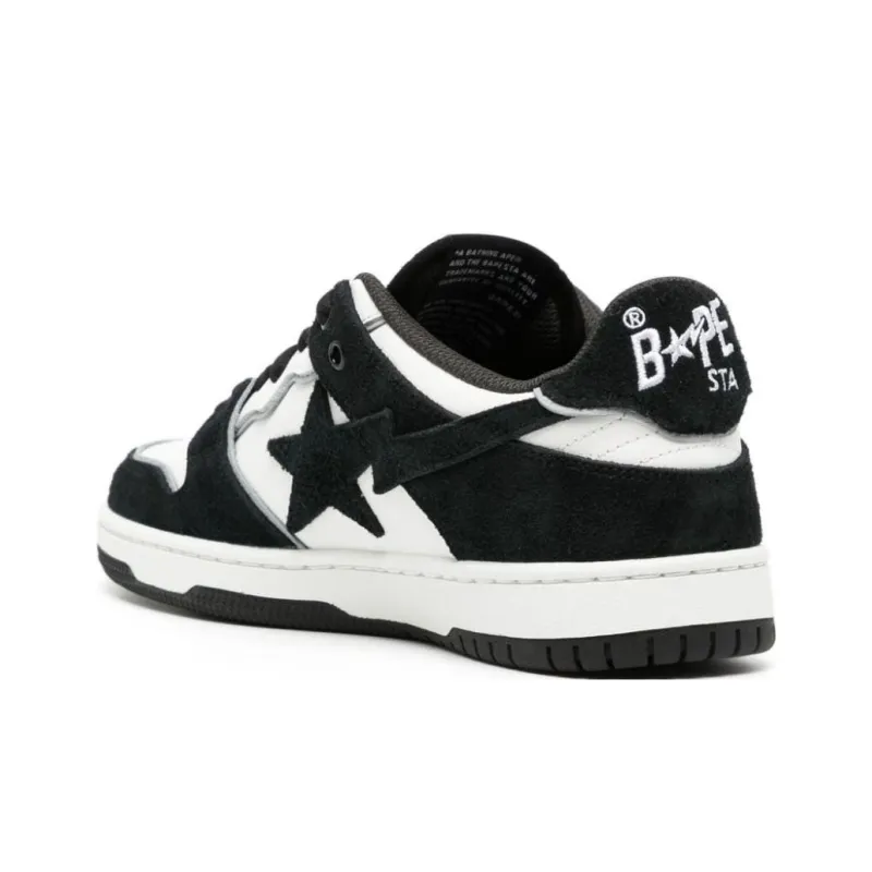 BAPE A BATHING APE Bape SK8 Sta Black Suede-4