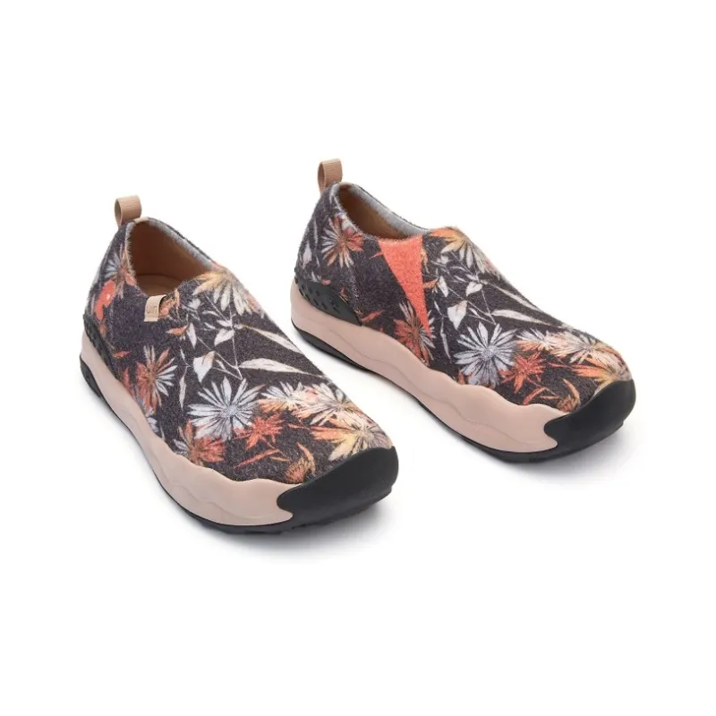 U.IN Painted Travel Shoes Toledo 11 Floral Collection Casual Shoes Unisex-18