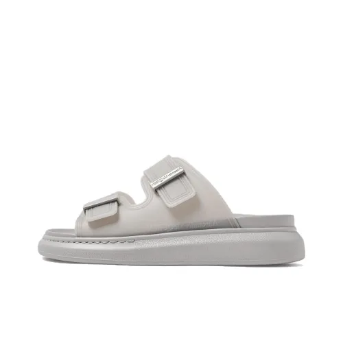 Alexander McQueen Hybrid Slide Slippers Men Gray