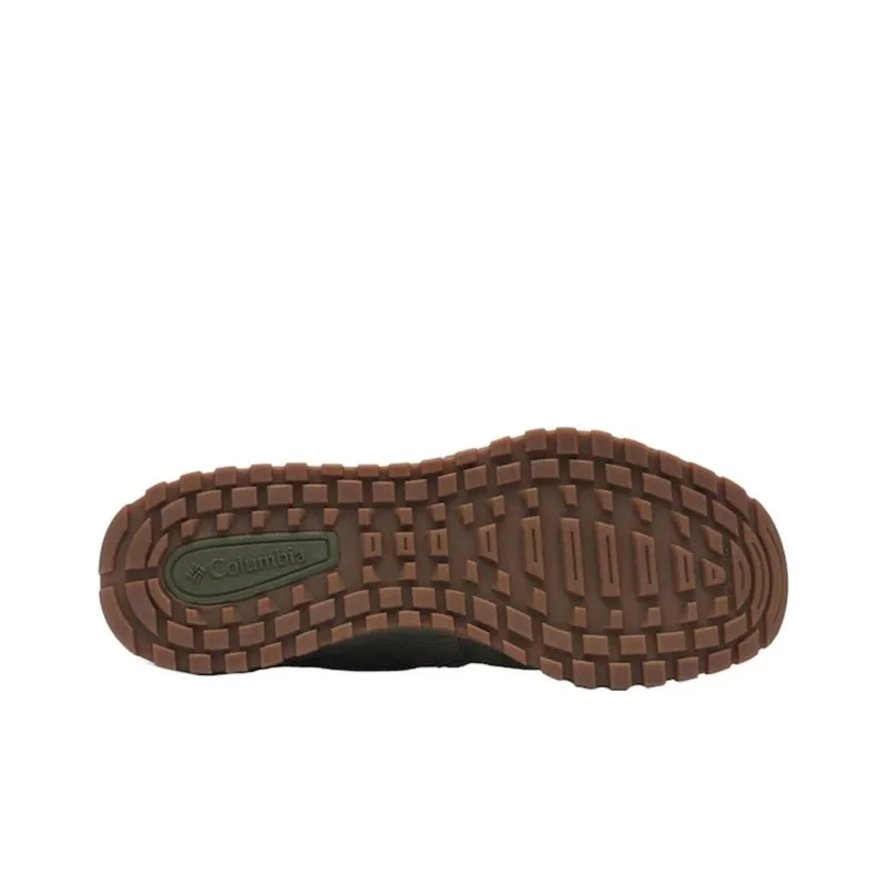 Columbia Anti Slip Wear Resistant Low Top Outdoor Shoes Men's Green-4