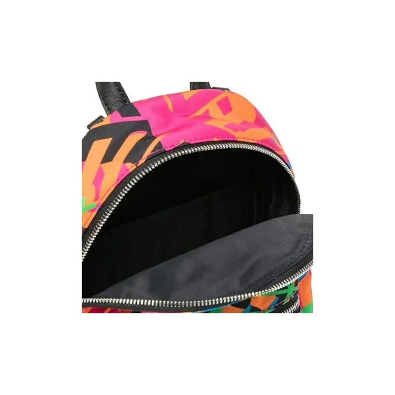MCM Stark Visetos Fabric One Shoulder Handbag, Crossbody Bag Mini Women's Multicolor-4