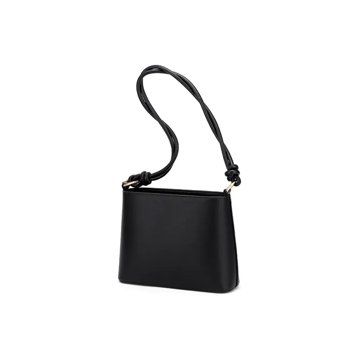 Simvay Clos Cow Leather With Synthetic Leather Shoulder Bag Handbag Tote Bucket Bag Small Size Women's-10