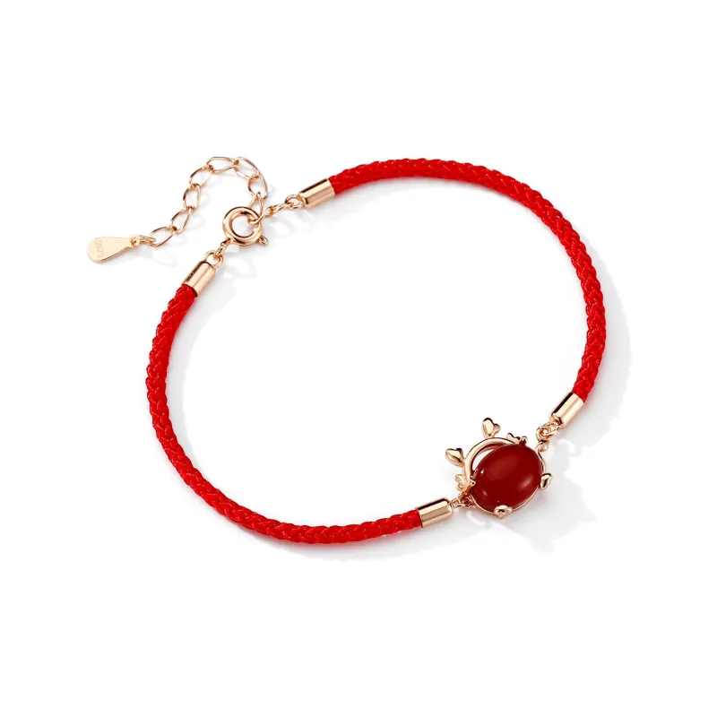 XXOFF Agate Jade Bracelet/Anklet Women's-1