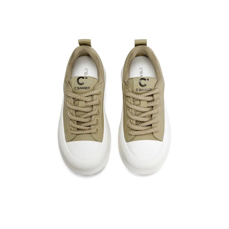 C°BANNER Hook-and-Loop Low-Top Casual Shoes Women's-39