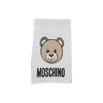 MOSCHINO Knit Scarves Women's Gray