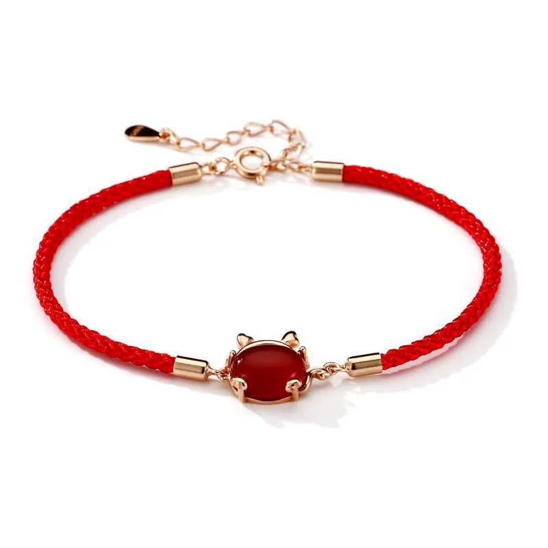 XXOFF Agate Jade Bracelet/Anklet Women's-2