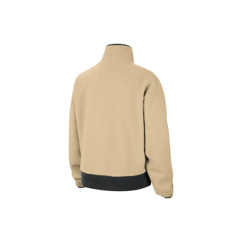 Nike Georgia Swoosh Fly Velvet-feel Coat Women's Earth Yellow-1