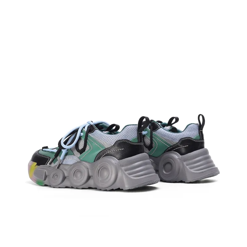 PIERCE GENTRY Low-Top Chunky Sneakers Women's-9
