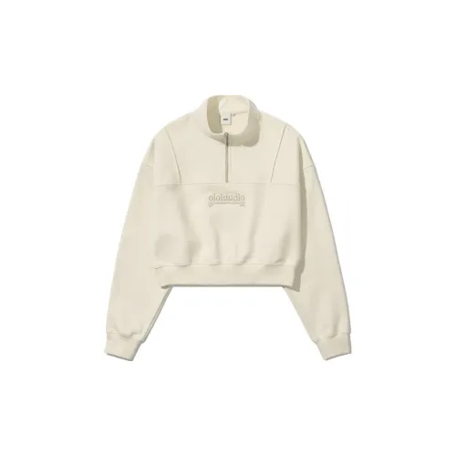 5252 BY O!Oi Sweatshirts Women's Cream