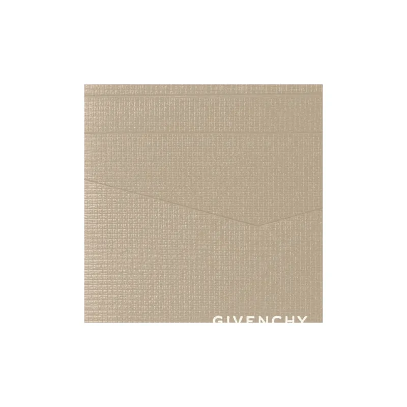 Givenchy 4G Calfskin Card Holder Men's Beige & Gray-2