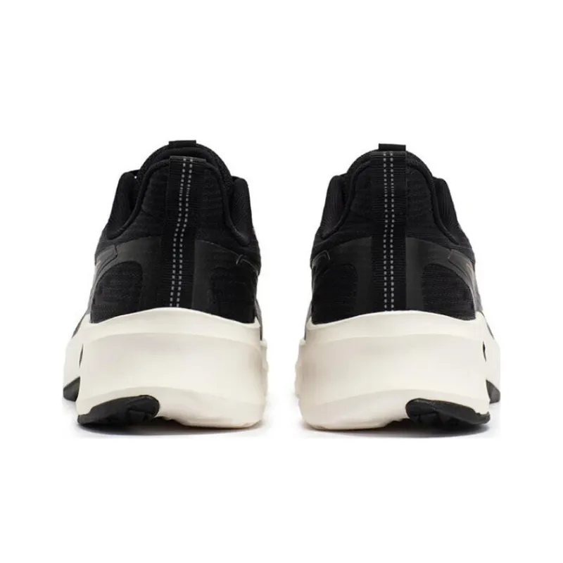 361° Cushioned Wear-Resistant Breathable Low-Top Running Shoes Men's Black Gold-3