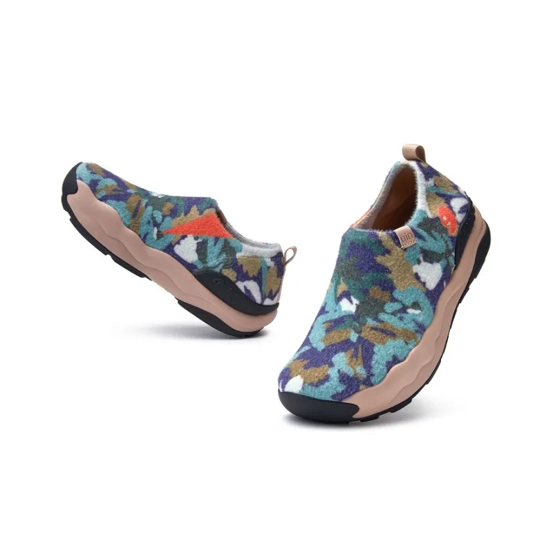U.IN Painted Travel Shoes Toledo 11 Floral Collection Casual Shoes Unisex-14