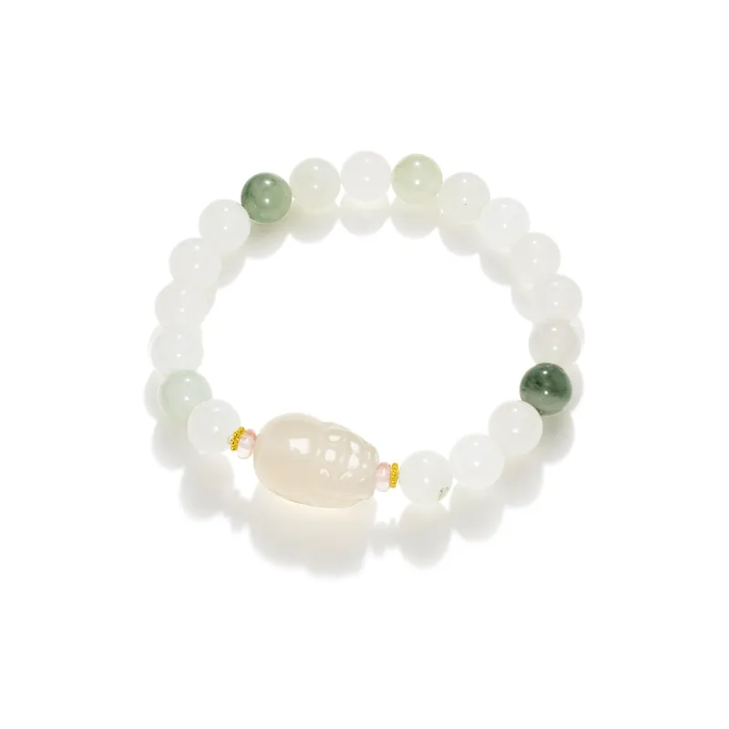 Far Mountain Joe Agate Jade Bracelets Unisex-1