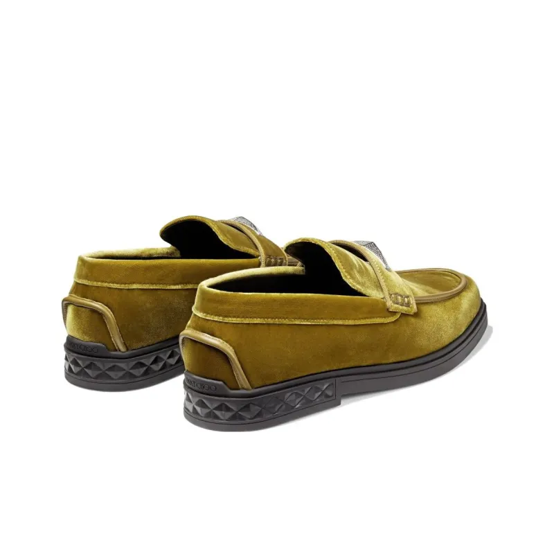 Jimmy Choo Josh Driver Velvet Loafers-3