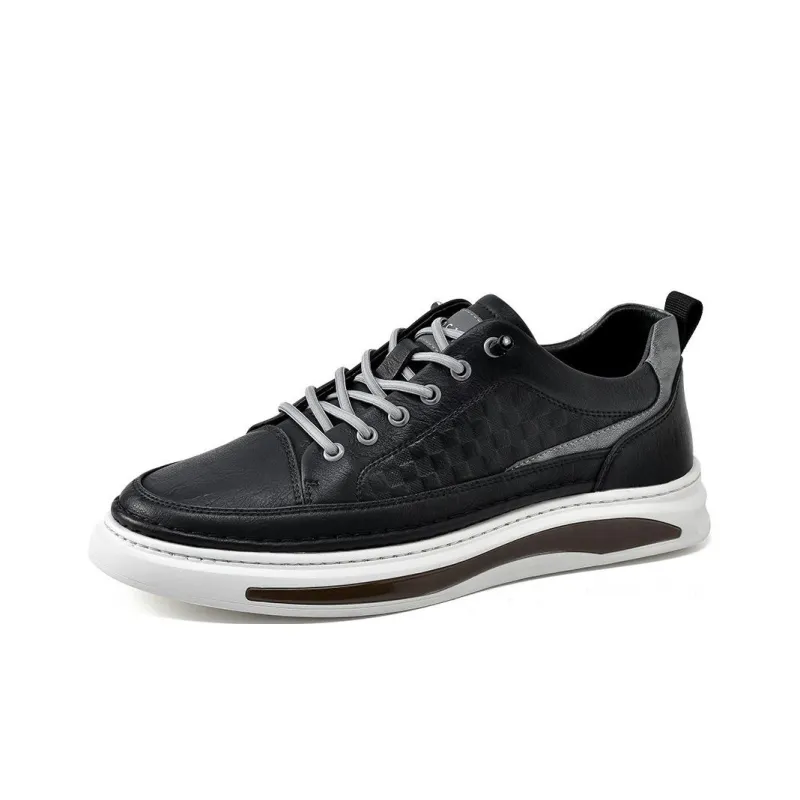 JOSINY Anti-Slip Wear-Resistant Low-Top Skateboard Shoes Men's-15