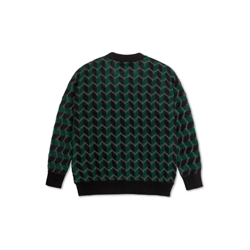 POLAR SKATE CO Sweater Unisex Inky Black Green-1