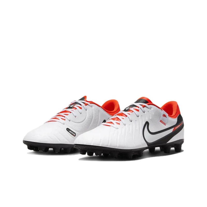 Nike Tiempo Legend 10 Academy HG 'White Bright Crimson'-2