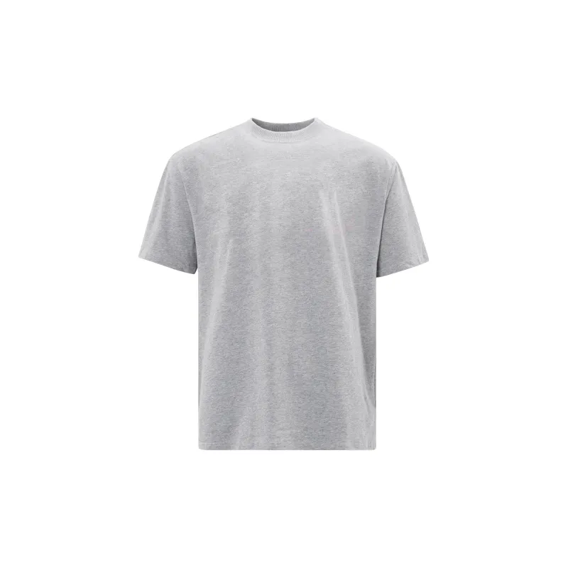 MT99 Short Sleeved T Shirts Casual Loose Fit Minimalist Style Men's Premium Solid Color-1