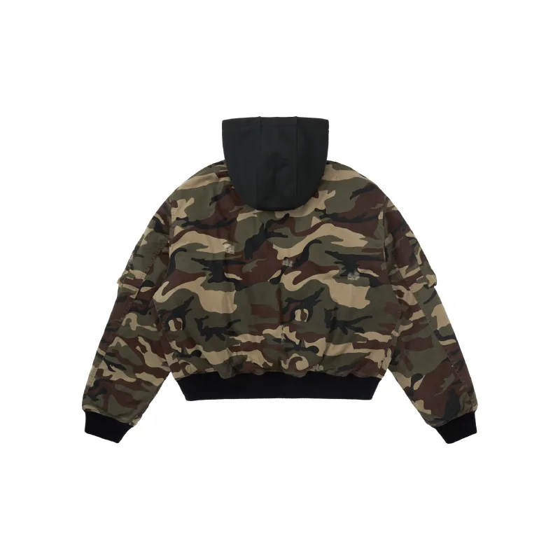 RESERFF Colorful Hooded Puffer Jacket Unisex-4