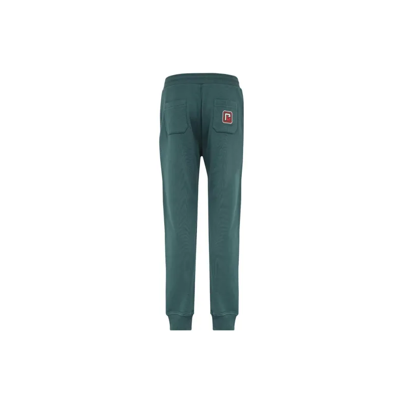 BALMAIN Logo patch Cotton Track Pants-1