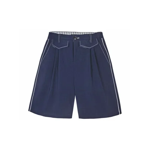 VALLEYOUTH Casual Shorts Unisex Dark Blue