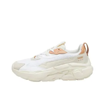 PUMA Spina Nitro Tonal Cushioning Low Top Running Shoes Women's Pink White