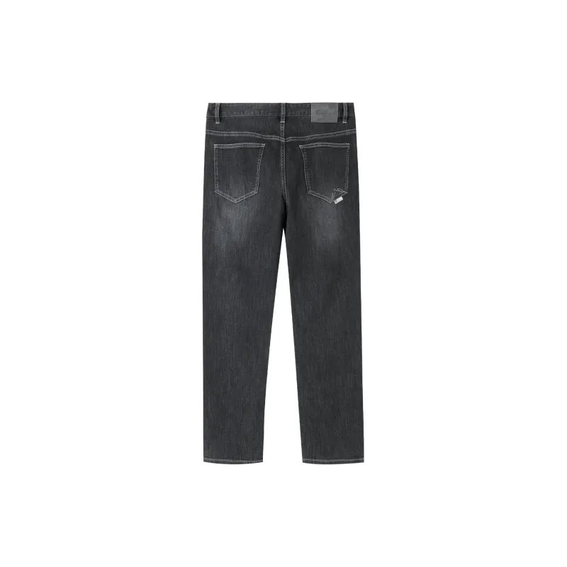 HLA Jeans Men Black Denim Gradient Medium 49-1