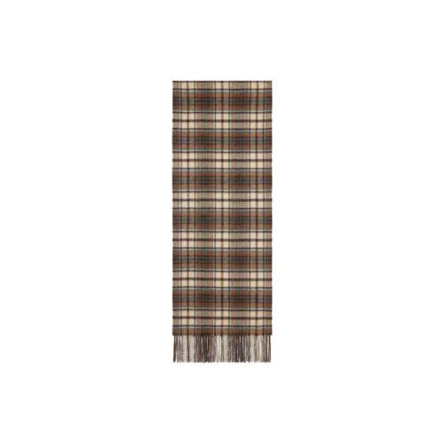 CELINE Scarf In Checked Cashmere