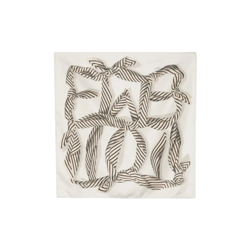 Toteme Silk Scarves Women's Light Beige-0