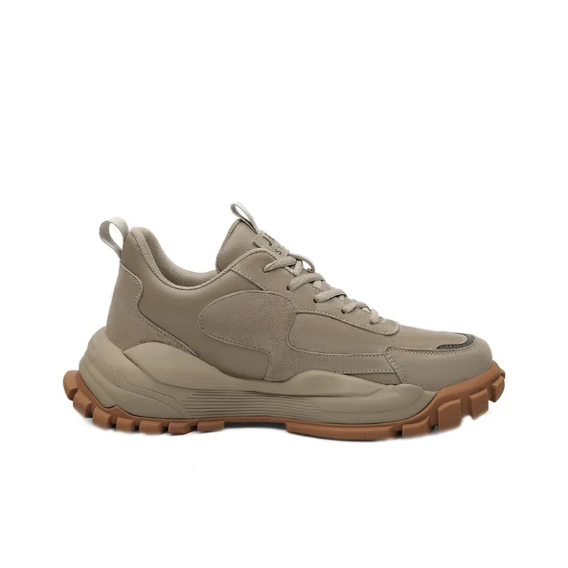 JEEP SPIRIT Mid Top Outdoor Shoes Men's Sand-1