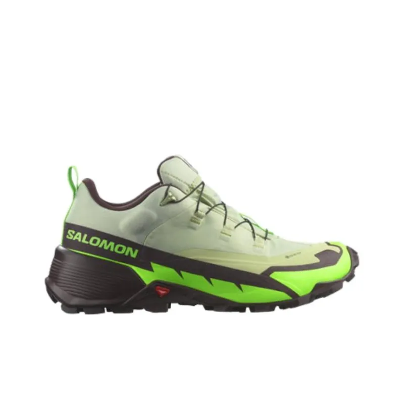 SALOMON CROSS HIKE 2 GORE TEX Durable Breathable Low Top Outdoor Shoes Men's Green-1