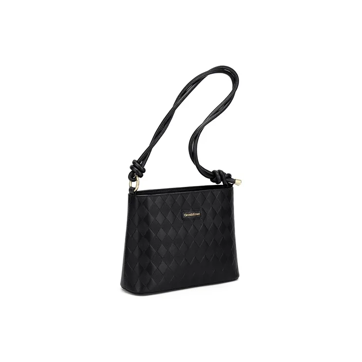 Simvay Clos Cow Leather With Synthetic Leather Shoulder Bag Handbag Tote Bucket Bag Small Size Women's-9