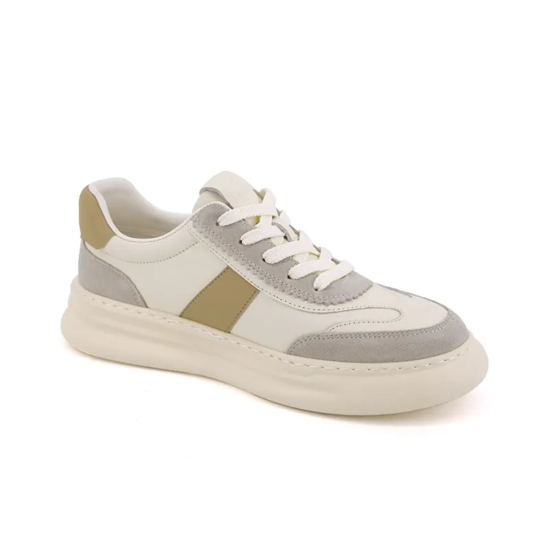 TRANOI Troy Low Top Skateboard Shoes Men's Ecru-2