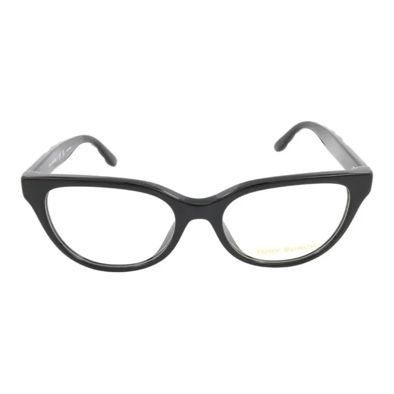 TORY BURCH Acetate Cat Eye Eyeglass Frames Women's Black-1