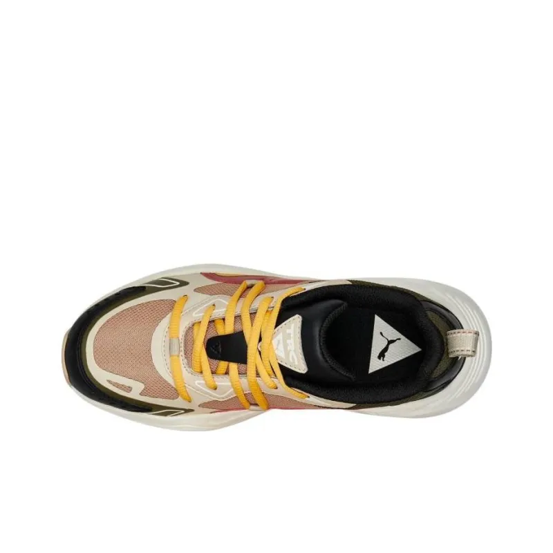 PUMA Trc Mira Tech Cushioning And Breathable Low Top Running Shoes Women's Brown White-2