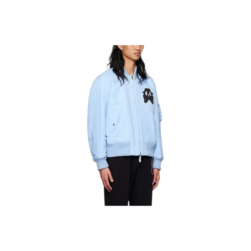Burberry Jackets Coats Men's Light Blue-2