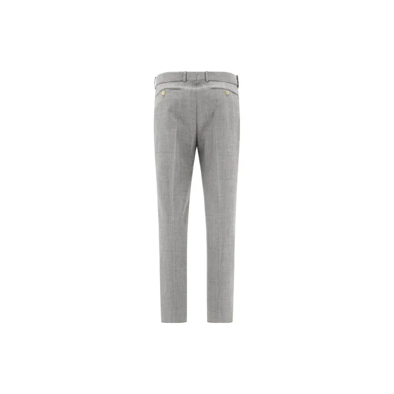 Alexander McQueen Straight Leg Tailored Trousers-1