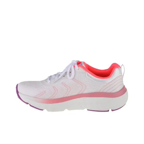 Skechers Max Cushioning Delta 'White Pink Purple' Women's