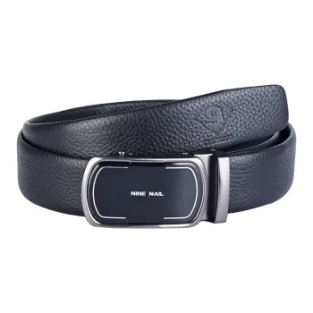 NINE NAIL Leather Belts Men