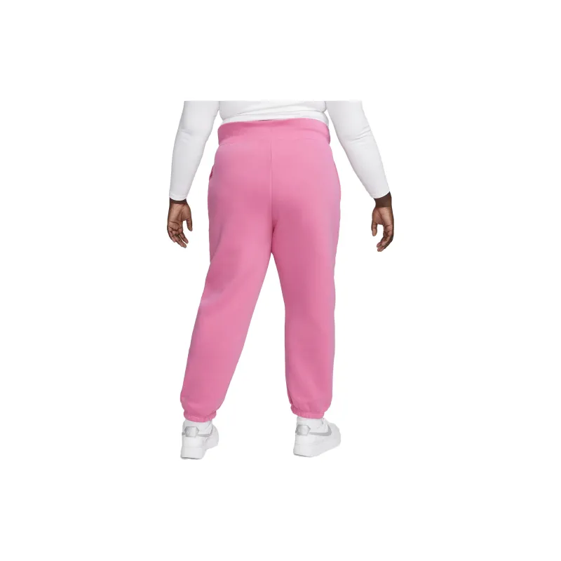 Nike Sportswear Phoenix Fleece Knitted Sports Pants Women's Pink-1