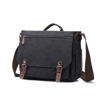 Slazenger Canvas Messenger Bag Camera Bag Canvas Bag Handbag Regular Unisex Multicolor